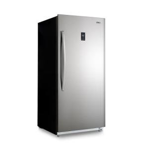 Newair 13.8 cu. ft. Upright Convertible Fridge/Freezer, Garage Ready Refrigerator, Frost Free with Door Alarm and LED Light