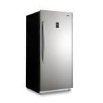 Newair 13.8 cu. ft. Upright Convertible Fridge/Freezer, Garage Ready Refrigerator, Frost Free with Door Alarm and LED Light