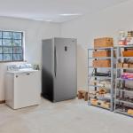 Newair 13.8 cu. ft. Upright Convertible Fridge/Freezer, Garage Ready Refrigerator, Frost Free with Door Alarm and LED Light