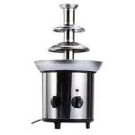 YBFYLQAL Chocolate Fountain, 3/4 Tires Electric Chocolate Fountain Machine for Nacho Cheese, Commercial Stainless Steel Waterfall Melting Machine with Knob Control for Parties & Wedding (3 Tire)