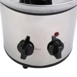 YBFYLQAL Chocolate Fountain, 3/4 Tires Electric Chocolate Fountain Machine for Nacho Cheese, Commercial Stainless Steel Waterfall Melting Machine with Knob Control for Parties & Wedding (3 Tire)