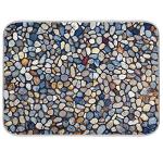 Colorful Stone Texture Dish Drying Mats, 16 x 18 Inch
