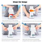 YOUCZON Rotary Cheese Grater Multi-Purpose Stainless Steel Cheese Shredder - Cheese Grater With Handle Effortless Grating of Carrots, Potatoes, Vegetables, and Fruits (White)