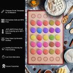 Angadona 16-Piece Nonstick Macaron Baking Mats Set