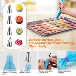Angadona 16-Piece Nonstick Macaron Baking Mats Set
