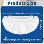 LOVECO 8 Pack Universal Microfiber Cloths for Handheld Steam Cleaner - Compatible with Bissell Steam Shot, PurSteam, Wagner Spraytech, etc - Reusable Washable Steam Cloth Accessories