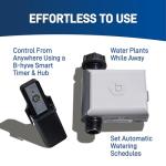 Orbit 50022 Medium-Area 1-Zone All-in-One Automatic Watering System with B-hyve Smart Hose Watering Timer and B-hyve Smart Wi-Fi Hub