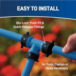 Orbit 50022 Medium-Area 1-Zone All-in-One Automatic Watering System with B-hyve Smart Hose Watering Timer and B-hyve Smart Wi-Fi Hub