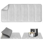 FYY Heat-resistant Mat for Food Warming Mats - 35.4×15.4 inch Tables Protected, Up to 50% Temperature Block, Foldable and Space-Saving, Waterproof, Oil-Resistant (Not Include Food Warming Mat)