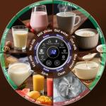 8 IN 1 Nut Milk Maker Machine, 34OZ Capacity Homemade Almond, Oat, Coconut, Plant Based Milks& Non Dairy Beverages, Automatic Pure Copper Motor Soy Milk Maker Blender with Delay Start/Boil Water