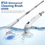 Qimedo Rechargeable Handheld Electric Spin Scrubber