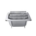 304 Stainless Steel Butter Spreader Wheel, Spreads Butter Evenly for Breakfast/Camping/Picnics, Hold 3 Sticks of Butters of Butter Roller Saver