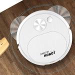 Robot Vacuum and Mop, Vacuum Robot mop Advanced Obstacle Avoidance, Robotic Vacuum Cleaner Aspiradora Robot Slim Robotic Vacuum CleanerDesign, Ideal for Pet Hair, Hard Floor - White