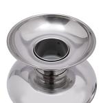 Subiudzzh 5 Tiers Commercial Chocolate Fountain, 230W Stainless Steel Hot Fondue Fountain Machine Fondue Chocolate with Cleaning Brush 7 Lbs Capacity for Celebrations, Big Parties