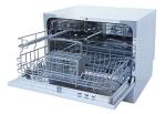 SPT Compact Energy Star Countertop Dishwasher, Silver