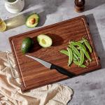 Jocqndia 2PCS Professional Stainless steel Paring Knives, Kitchen Knives for Peeling Vegetables and Fruits, Chef knife with Ergonomic Handle