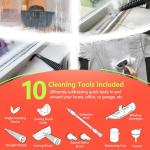 VeRosky Handheld Steam Cleaner with 10 Tools