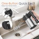 600W Handheld Mixer, 5-Speed Electric Hand Mixer for Baking & Cooking, CX-6641-Black