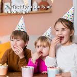 Gadgy Popcorn Machine – 800W Electric Hot Oil Popcorn Maker with Non-Stick Plate, Lid & Stirrer – Large 24-Cup Popper for Home, Parties, Movie Night – Butter, Sugar & Spice Compatible (Red)