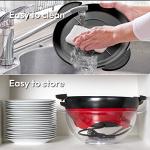 Gadgy Popcorn Machine – 800W Electric Hot Oil Popcorn Maker with Non-Stick Plate, Lid & Stirrer – Large 24-Cup Popper for Home, Parties, Movie Night – Butter, Sugar & Spice Compatible (Red)