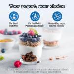 Yogurt Maker,Automatic Digital Yogurt Machine,3 In 1 Greek Yoghurt Maker Machine With Timer,Can Make Yogurt/Natto and Cheese.