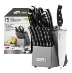 McCook® German Stainless Steel Knife Set with Sharpener