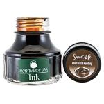 Monteverde USA Sweet Life Fountain Pen Ink - Chocolate Pudding - Rich Brown Ink Inspired by Desserts, Premium Writing Ink, 90ml Bottle
