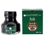 Monteverde USA Sweet Life Fountain Pen Ink - Chocolate Pudding - Rich Brown Ink Inspired by Desserts, Premium Writing Ink, 90ml Bottle