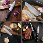 McCook® German Stainless Steel Knife Set with Sharpener
