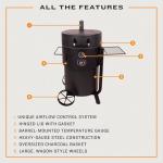 Oklahoma Joe's Bronco Pro Charcoal Steel Drum Smoker - 19202099