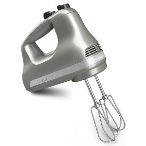 KitchenAid 5-Speed Ultra Power Hand Mixer - KHM512, Contour Silver