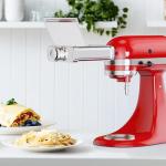 3-in-1 Pasta Attachment for KitchenAid Stand Mixer - Stainless Steel Pasta Maker with Roller, Spaghetti & Fettuccine Cutters | Professional Pasta Accessories for Homemade Noodles & Italian Cuisine