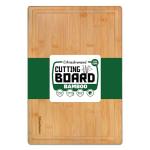 Extra-Large Bamboo Cutting Board with Juice Groove