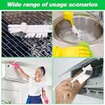 Yinkin 24 Pcs Kitchen Scrub Brush Bulk Sink Bathroom Edge Corner Cleaning Brush Right Angle Mini for Grout Household Dishwasher Tile Lines Window Track Deep Cleaning with Stiff Bristles