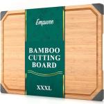 Bamboo Cutting Board, Empune 24" Wood Cutting Boards for Kitchen with Non-slip Rubber Feet Wooden Chopping Board for Meat and Vegetables, 3XL