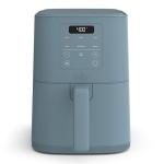 bella 4Qt Slim Air Fryer, Fits-anywhere Kitchenware, EverGood Ceramic Nonstick Coating, Adjustable Temperature, 6 Preset Cooking Options, 60 Min Auto Shutoff w Audible Tone, 3.3lb Capacity, Surf