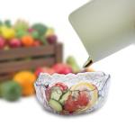 Bifeaw Cutting Board, Silicone Flexible Mats with Non-Slip Plastic Backplane, for Meat & Vegetables, 2 Pcs (Green and Blue)