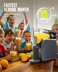 Slushie Machine, No Ice Needed, INOVIVA 68 oz Frozen Drink Maker for Home with Self-Cleaning, 5 Preset Programs, Frozen Margaritas, Frappés, Milkshake, and More