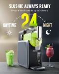 Slushie Machine, No Ice Needed, INOVIVA 68 oz Frozen Drink Maker for Home with Self-Cleaning, 5 Preset Programs, Frozen Margaritas, Frappés, Milkshake, and More