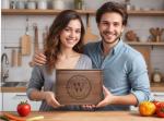 Custom Engraved Hardwood Cutting Board for Couples
