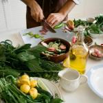 Double-Sided Stainless Steel Kitchen Cutting Board