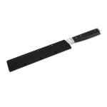 KitchenAid Gourmet Forged Triple Rivet Bread Knife with Custom-Fit Blade Cover, 5-inch, Sharp Kitchen Knife, High-Carbon Japanese Stainless Steel Blade, Black