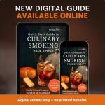 Bon Apperoo™ 4-Glass Culinary Smoker Box with Torch | Portable Cold Food and Cocktail Infuser | Indoor Whiskey and Bourbon Smoking Kit | Ideal for Drinks and Charcuterie | Butane Not Included