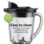 Hamilton Beach Wave Action Blender, 40oz Glass Jar