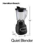 Hamilton Beach Wave Action Blender, 40oz Glass Jar