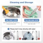 Greatrue 2000g Electric Grain Mill Grinder, 304 Stainless Steel Flour Mill, 3600W High Speed Spice Grinder, Electric Grain Mill for Dry Wheat, Oats, Corn, Pepper and Coffee Beans