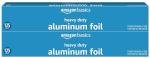Amazon Basics Heavy Duty Aluminum Foil, 125 Sq Ft, Pack of 2