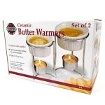 Norpro Set of 2 Butter Warmers