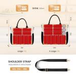 LOVEVOOK Insulated Lunch Bag Women,Wide Opening Adult Lunch Box Women,Large Leakproof Cooler Bag for Work Picnic Beach Family College,Lunch Teacher Tote Bag with Adjustable Shoulder Strap Cup Holder