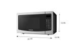FRIGIDAIRE Stainless Steel Microwave Oven, Multi Function, Programmable, 1.1 Cu Ft 1000-Watt